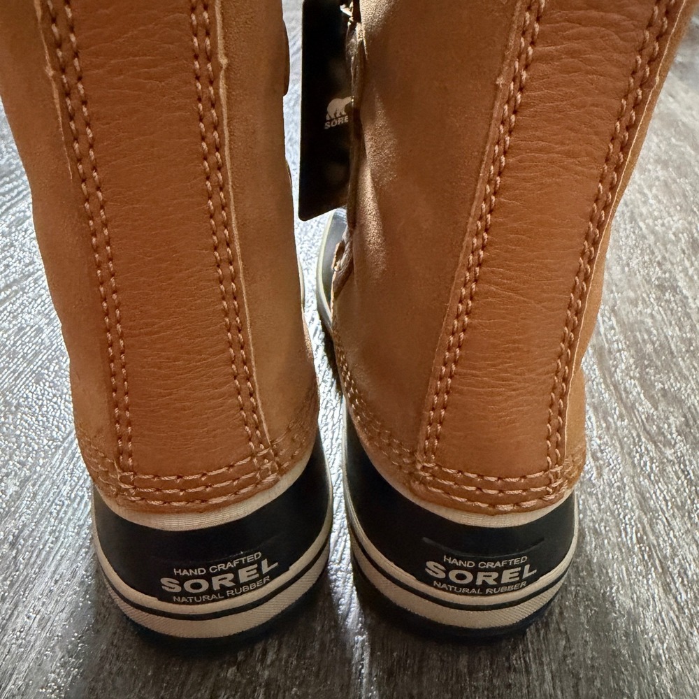 Sorel Joan of Arctic Waterproof Insulated Winter Boots Brown Faux Fur Women 6 - Picture 6 of 9